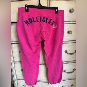 Hollister Pink Sweatpants Comfortable Athleisure Wear
